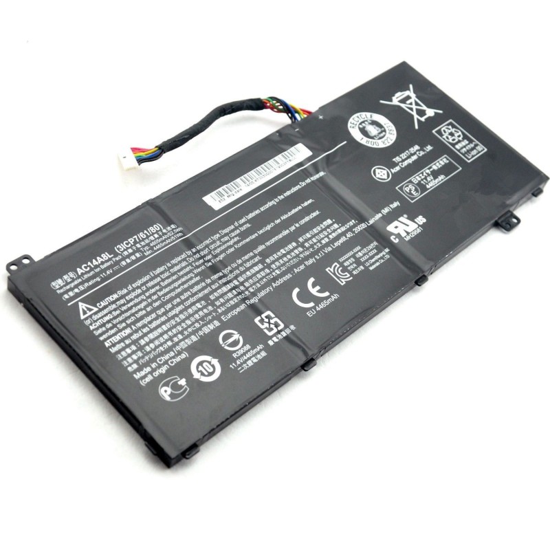 Batterie originale Acer 31CP7/61/80,934T2119H, KT.00307.003 11.4V 4605mAh pour ordinateur portable ACER Aspire Nitro Series