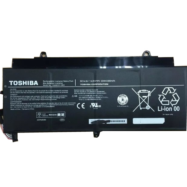Batterie originale Toshiba G71C000FH210 PA5097U PA5097U-1BRS 14.4 ou 14.8V 3380mAh, 52Wh pour ordinateur portable Toshiba PA5097U, PA5097U-1BRS séries