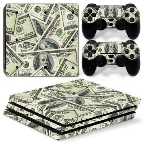 Skins stickers PS4 Pro - Dollar