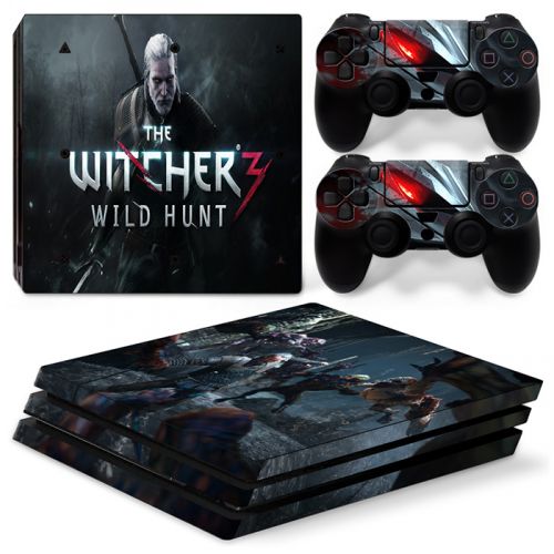 Sticker PS4 Pro - The Witcher