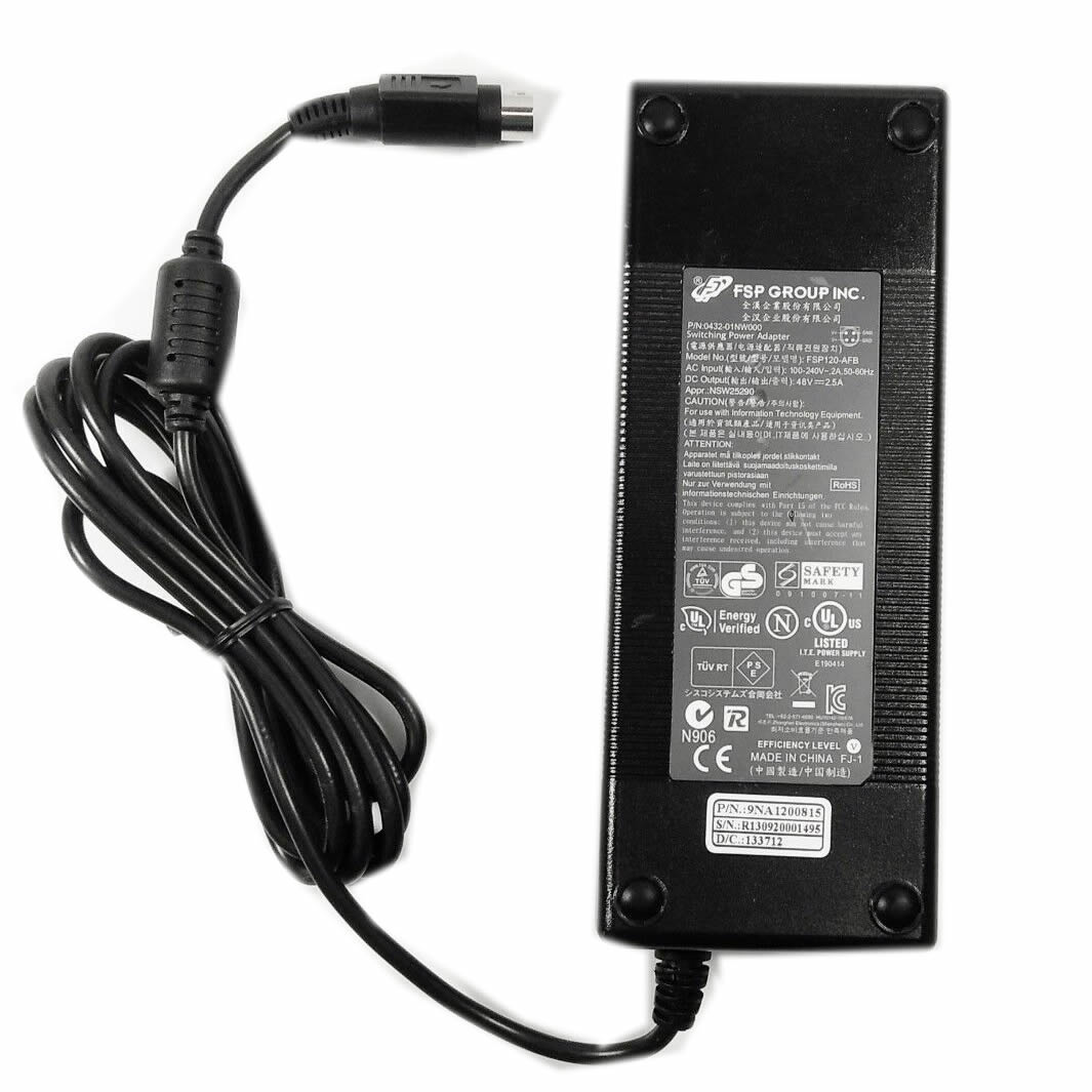 FSP120-AFB FSP120-AFA adaptateur chargeur 48V 2.5A 120W alimentation originale pour Cisco Switch SG300-10p séries