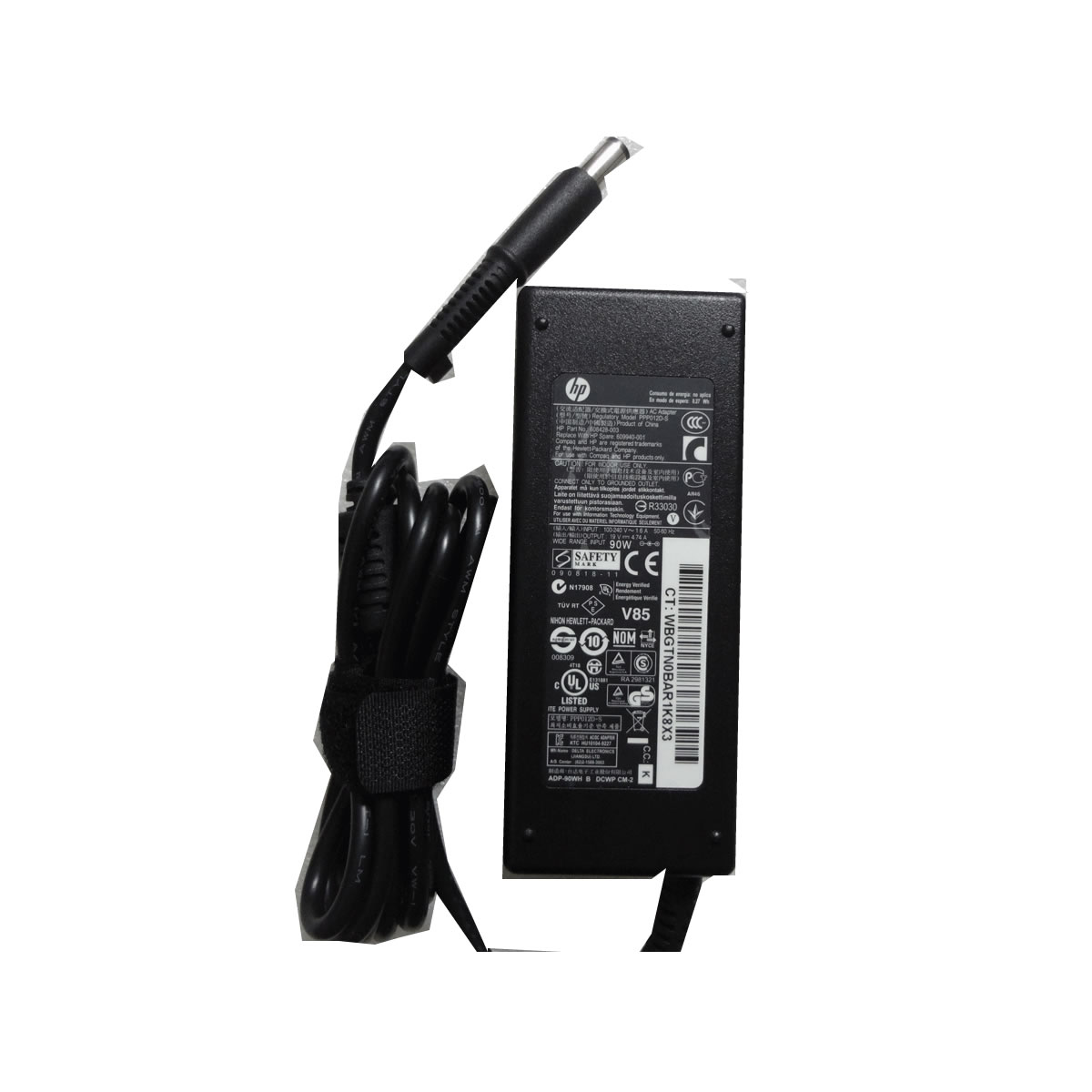 Chargeur HP 608428-002 609940-001 PPP014L-SA 463553-001 19V 4.74A 90W alimentation originale pour HP Envy 14 15 Probook 4525s 4535s 6715S 4540s 4720s 5310m 5320m Elitebook 8560w séries