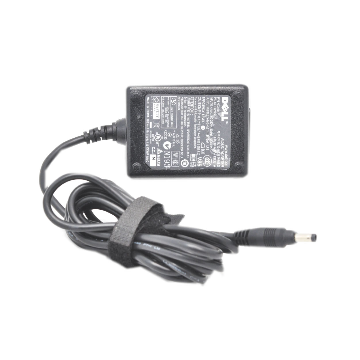 Chargeur Dell 9W077,ADP-13CB A,NC490 5.4V 2.41A 13W alimentation originale pour Dell AXIM X51V, X3, X3I séries