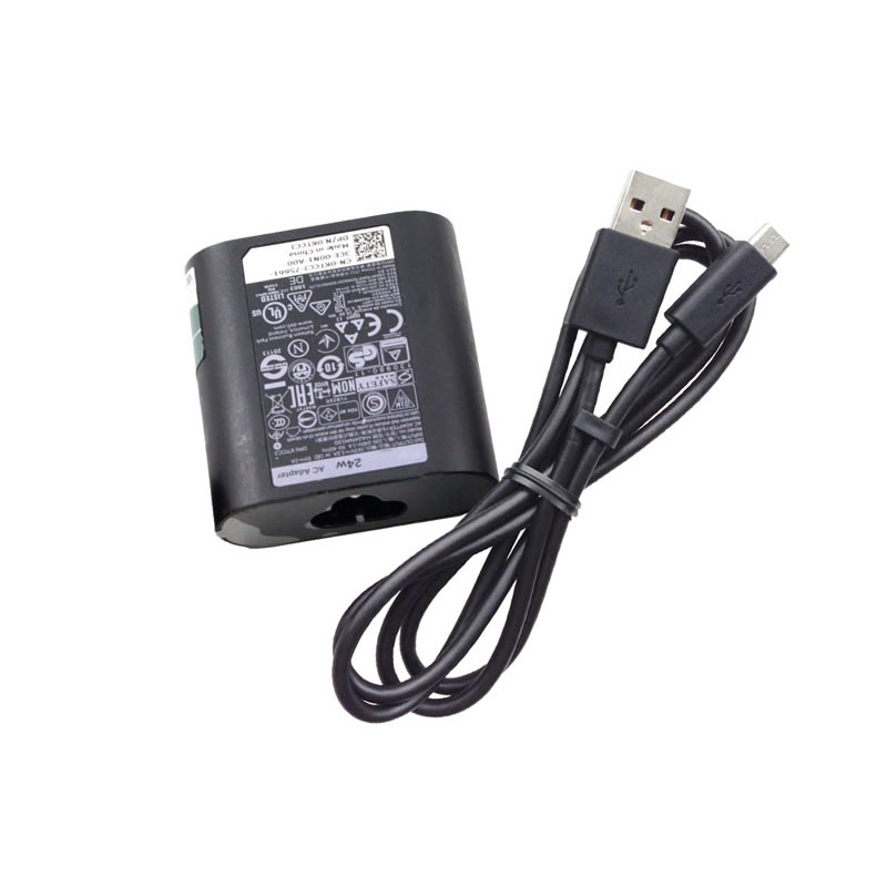 Dell 077GR6,3JJWF,77GR6 chargeur 19.5V 1.2A 23W alimentation originale pour DELL VENUE 11PRO TABLET LAPTOP, VENUE 7 PRO séries