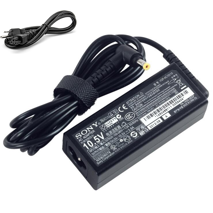 Sony VGP-AC10V10 VGP-AC10V9 chargeur 10.5V 3.8A 40W alimentation originale pour SONY Vaio PRO 11 13 DUO13 Vaio SVP132A1CM SVP132A1CW séries