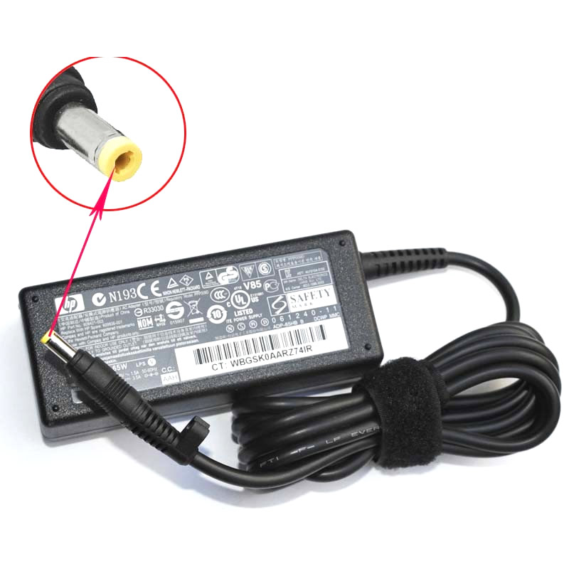 HP 311-1000ca 311-1000nr 380467-001 402018-001 chargeur 18.5V 3.5A 65W alimentation originale pour HP COMPAQ PAVILION DM1-1110SA 6720S G3000 DC359A PPP09H Mini 311 311-1000 séries