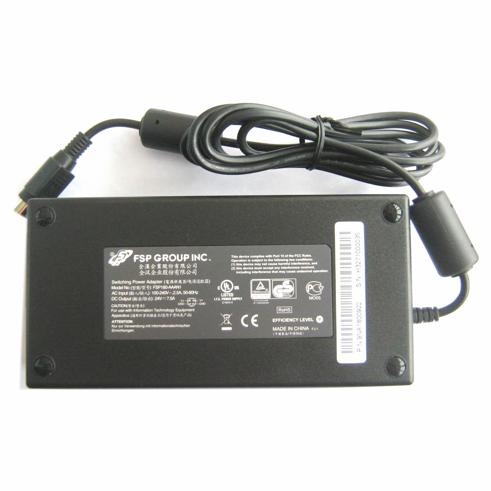 FSP FSP180-AHAN1 chargeur 12V 15A 180W alimentation originale pour Tsinghua Tongfang Elite V55V35 séries