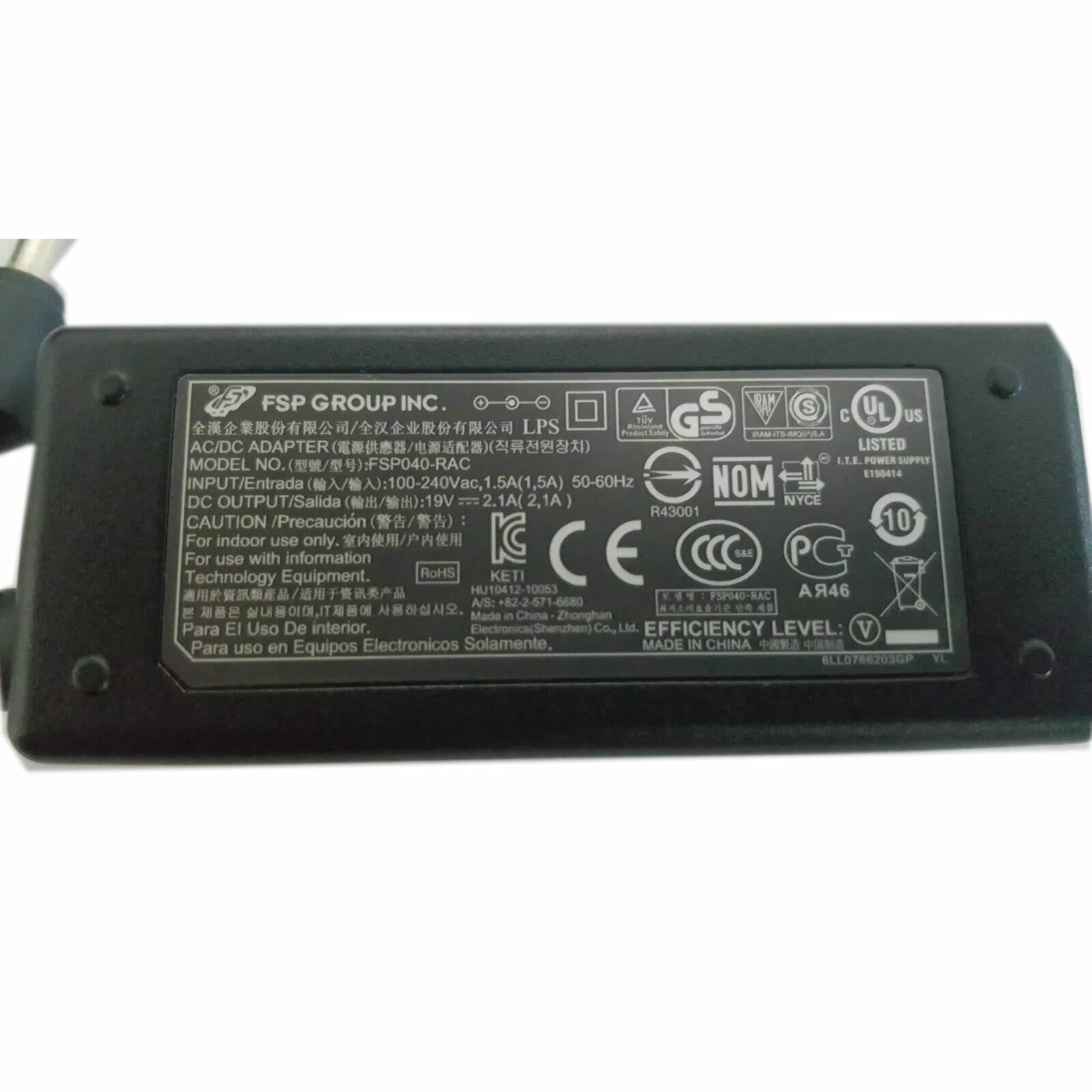 FSP ADP-40PH AB FSP040-RAB chargeur 19V 2.1A 40W alimentation originale pour GREATWALL A91 A92 T91 séries