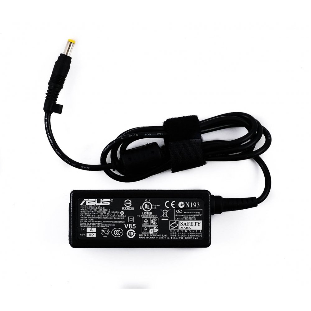 Chargeur Asus 90-NGVPW1013,ADP-36EH C,ADP-36EHC 12V 3A 36W alimentation originale pour Asus EEE PC 1000 1000H 1000HD 900 900A 900HA 1002HA 904HA séries