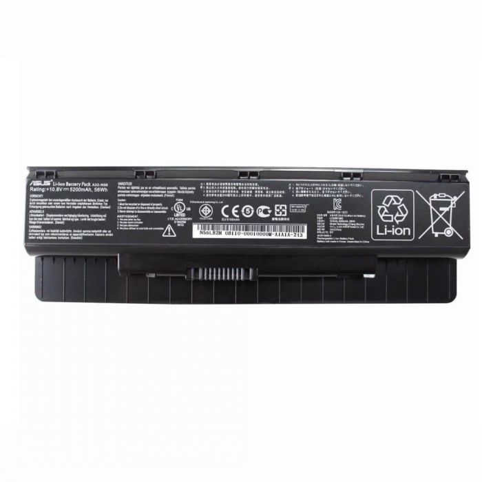 Batterie originale Asus A31-N56 A32-N56 0B11000060200 10.8V 5200mAh pour ordinateur portable Asus N46 N46V N46VJ N46VM N46VZ N56 N56D N56DP N56V N56VJ N76VZ séries