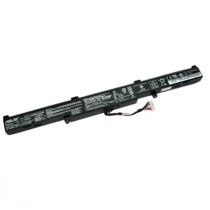 Batterie originale Asus A41Lk9H, A41N1501 15V 48Wh pour ordinateur portable Asus 552VX, 7265NGW, GL752, N552VX séries