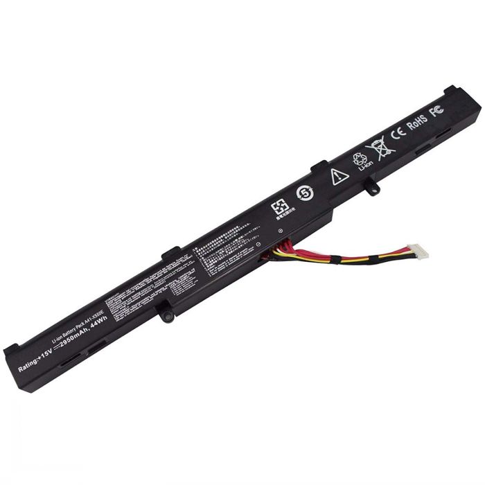 Batterie originale Asus A41-X550E A41X500E 15V 2950mAh 44Wh pour ordinateur portable Asus K550E X450 X450J A450 séries