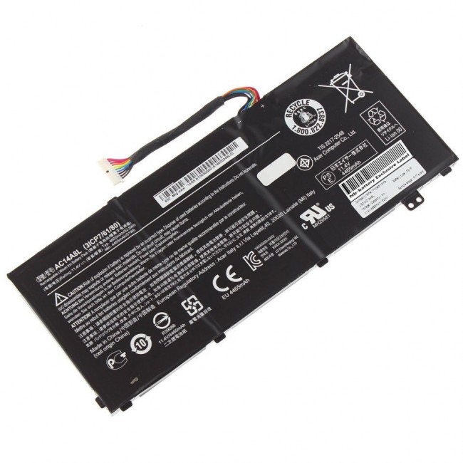 Batterie originale Acer AC14A8L, 31CP7/61/80 11.4V 4600mAh pour ordinateur portable Acer Aspire Nitro VN7 serie