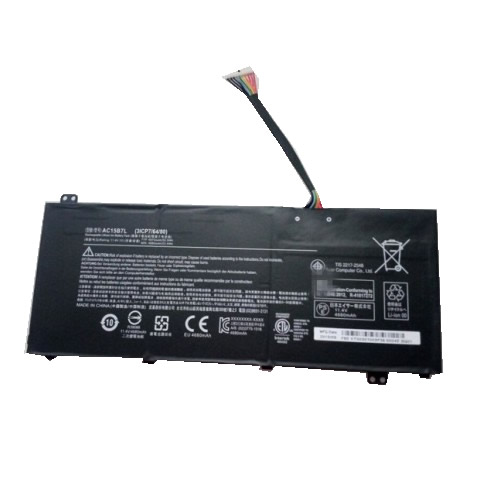 Batterie originale Acer AC15B7L,31CP7/64/80 11.4V 4870mAh pour ordinateur portable Acer Aspire V15 série, Acer Nitro VN7-591 série