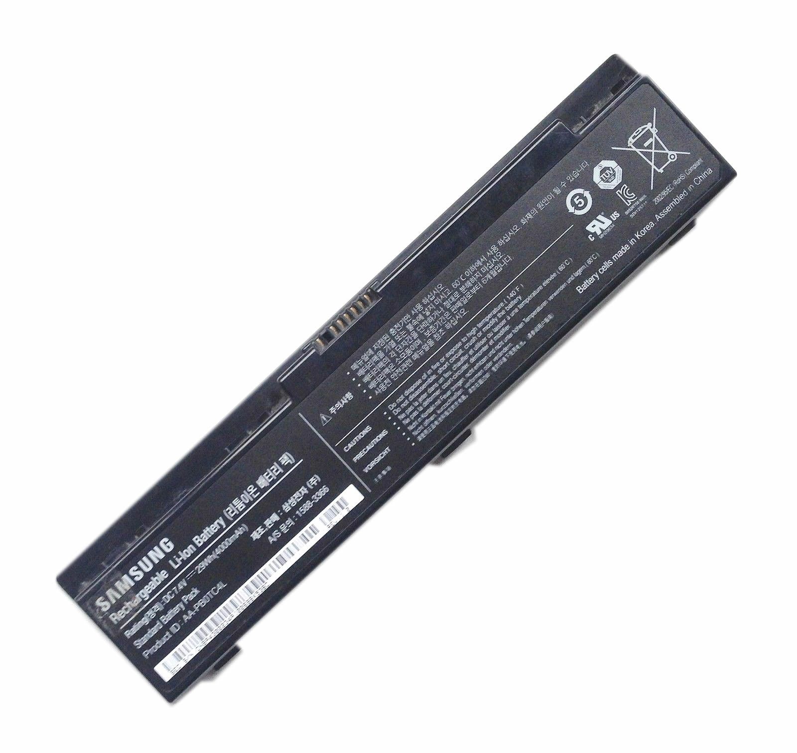 Batterie originale Samsung AA-PB0TC4B AA-PB0TC4B AA-PB0TC4A AA-PB0TC4L 7.4V 4000mAh 29Wh pour ordinateur portable Samsung NP300U NP-X120-PA01UK NP-X170 NP-X120-JA01UK séries