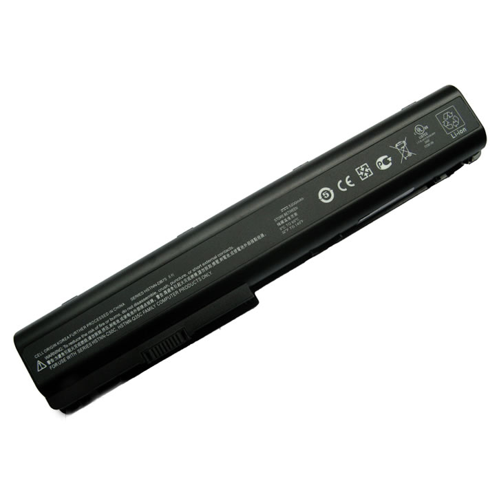 Batterie originale HP HSTNN-IB74 HSTNN-IB75 HSTNN-C50C 14.4V 5200mAh pour ordinateur portable HP Pavilion DV7 DV7T DV7Z HDX18 séries