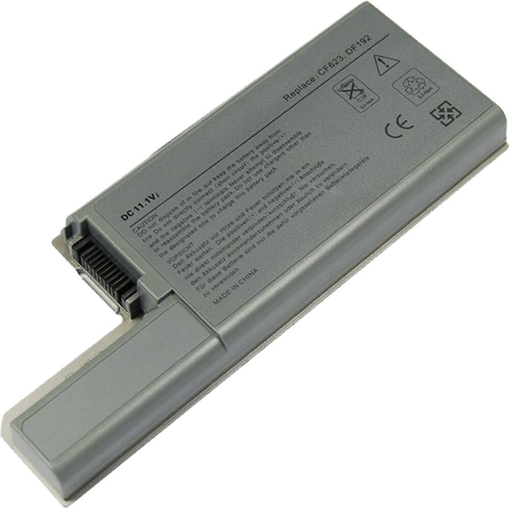 Batterie Dell 310-9122 310-9123 11.1V 5200mAh pour ordinateur portable Dell Latitude D820 D830 D531 Precision M4300 M65 séries