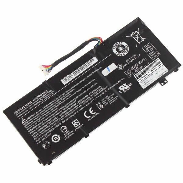 Batterie originale Acer AC14A8L 11.4V 51Wh pour ordinateur portable Acer Aspire V Nitro VN7-591G séries