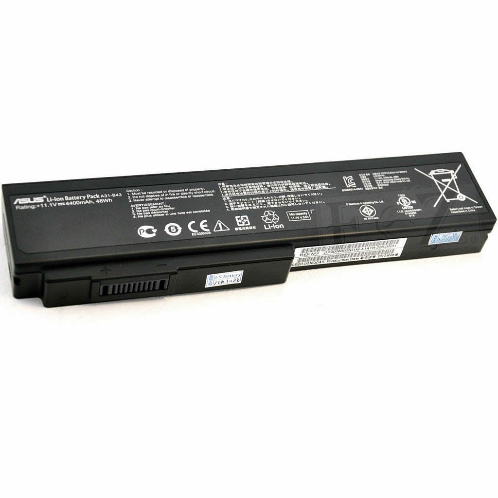 Batterie originale Asus A31-B43 A32-B43 11.1V 4400mAh pour ordinateur portable Asus B43E B43 séries