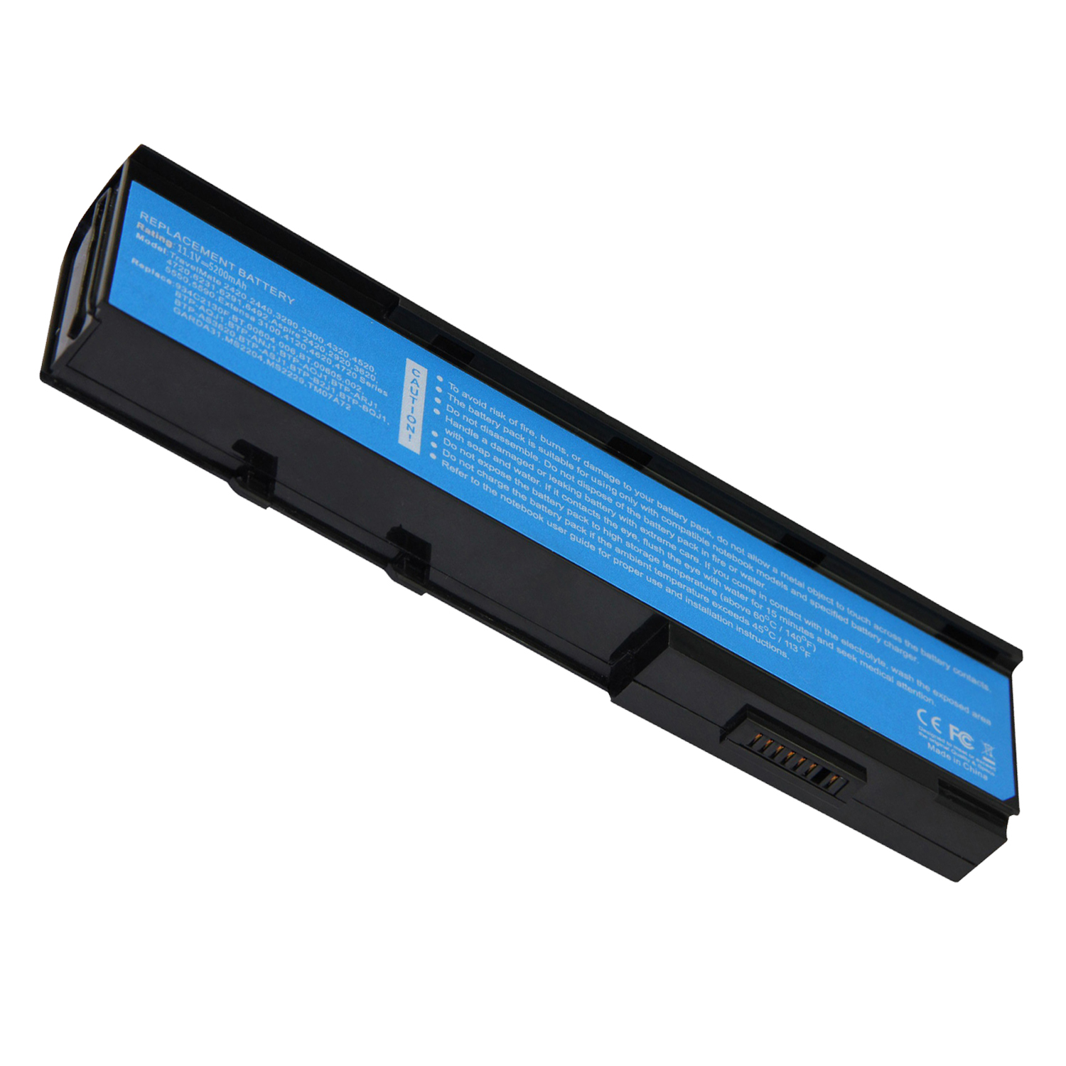 Batterie Acer BTP-BQJ1 BTP-AQJ1 11.1V 5200mAh pour ordinateur portable Acer Aspire 5550 PC séries