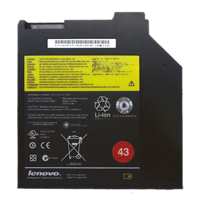 Batterie originale Lenovo 0A36310 10.8V 32Wh 2.9Ah pour ordinateur portable Lenovo ThinkPad T410S T420S T430S séries