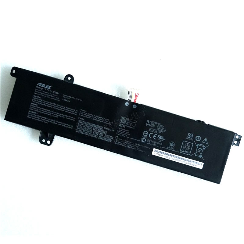 Asus 0B200-01400600 2ICP7/49/91 C21N1618 batterie originale 7.7V 4780mAh 36Wh pour ordinateur portable Asus E402BA-fa041T, VivoBook E402BA-FA010T séries