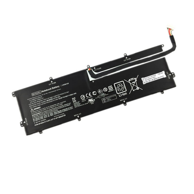 HP 776621-001 HSTNN-IB6Q BV02XL batterie originale 7.6V 4300mAh pour ordinateur portable HP Envy 13-j000ne, Envy X2 13-J001NE séries