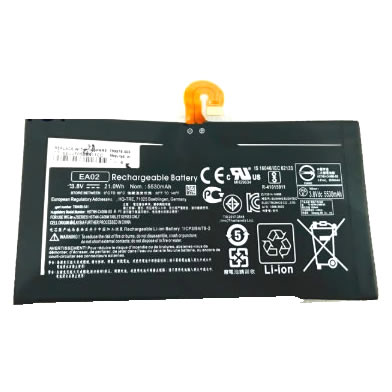 HP EA02 799578-005 799499-2C1 batterie originale 3.8V 5530mAh pour ordinateur portable HP Pro Tablet 608 G1 H9X44EA, Pro Tablet 608 G1 H9X68EA séries