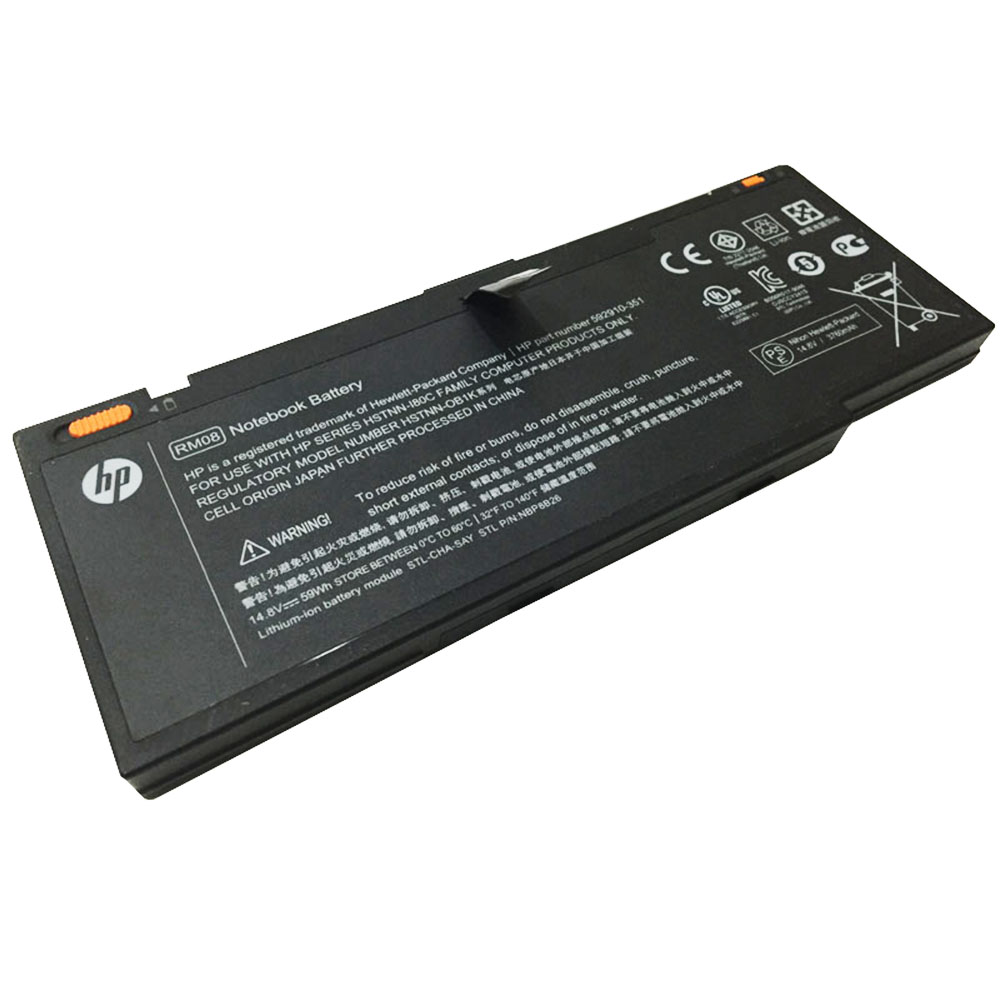 Batterie originale HP HSTNN-OB1K 593548-001 HSTNN-I80C 14.8V 3760mAh, 59Wh pour ordinateur portable HP Envy 14-1116tx Beats Edition, ENVY 14T-1000 CTO séries