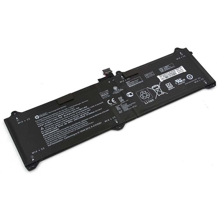 Batterie originale HP OL02XL 750334-2C1 HSTNN-DB5Z 7.4V 4450mAh, 33Wh pour ordinateur portable HP Elite x2 1011 G1 J8W02AV, Elite x2 1011 G1 L5G45EA séries