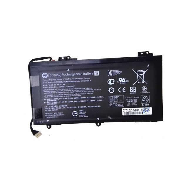 Batterie originale HP SE03XL HSTNN-LB7G TPN-Q171 11.55V 3450mAh, 41Wh pour ordinateur portable HP Pavilion 14-AL048TX, Pavilion 14-AL141TX séries