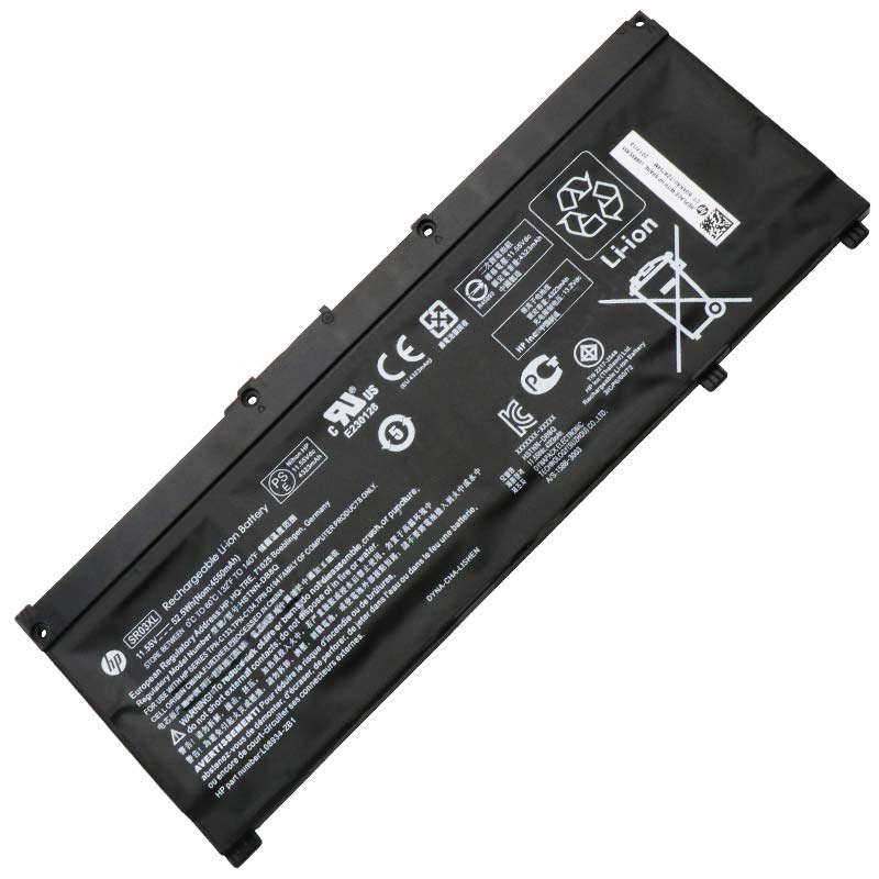 Batterie originale HP SR03XL L08855-855 TPN-C134 11.55V 4550mAh, 28.49Wh pour ordinateur portable HP Envy x360 15-cn0800nz, ENVY 17-bw0007nm séries