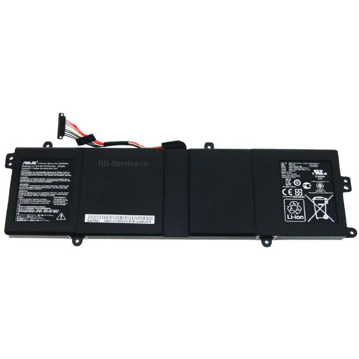 Batterie originale Asus 0B200-00160000 C22-B400A C22-BU400A 7.5V 7070mAh, 53Wh pour ordinateur portable Asus PRO B400VC-W3020X, PRO BU400A-CZ252G séries