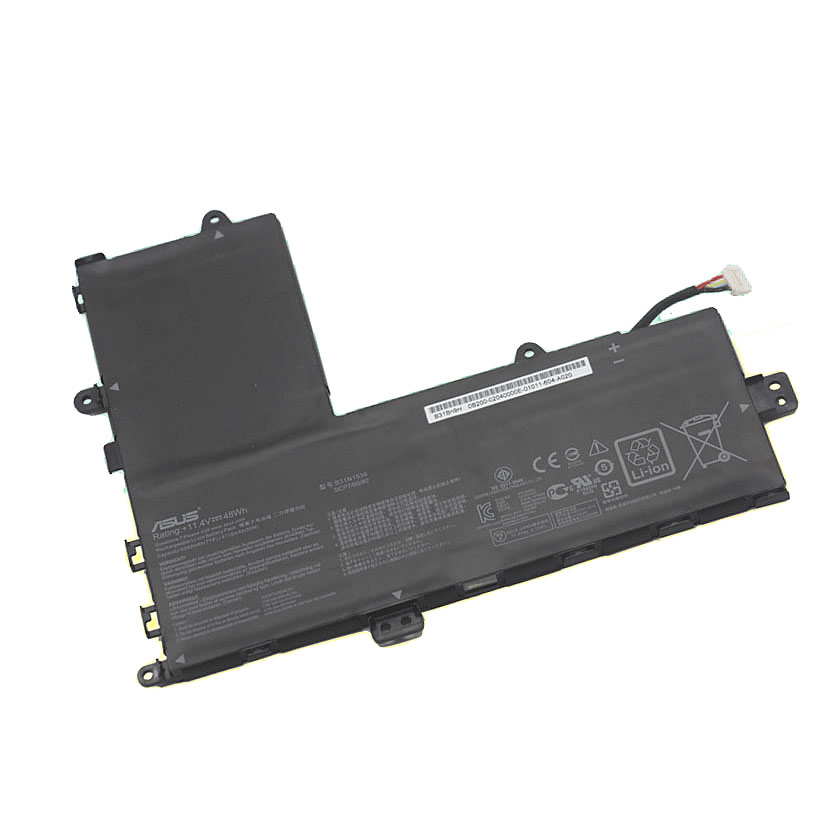 Batterie originale Asus 0B200-03370100 C31N1836 C31N1836-1 11.55V 3640mAh, 42Wh pour ordinateur portable Asus CHROMEBOOK FLIP C214MA-YS02T, C214MA-BU0038 séries