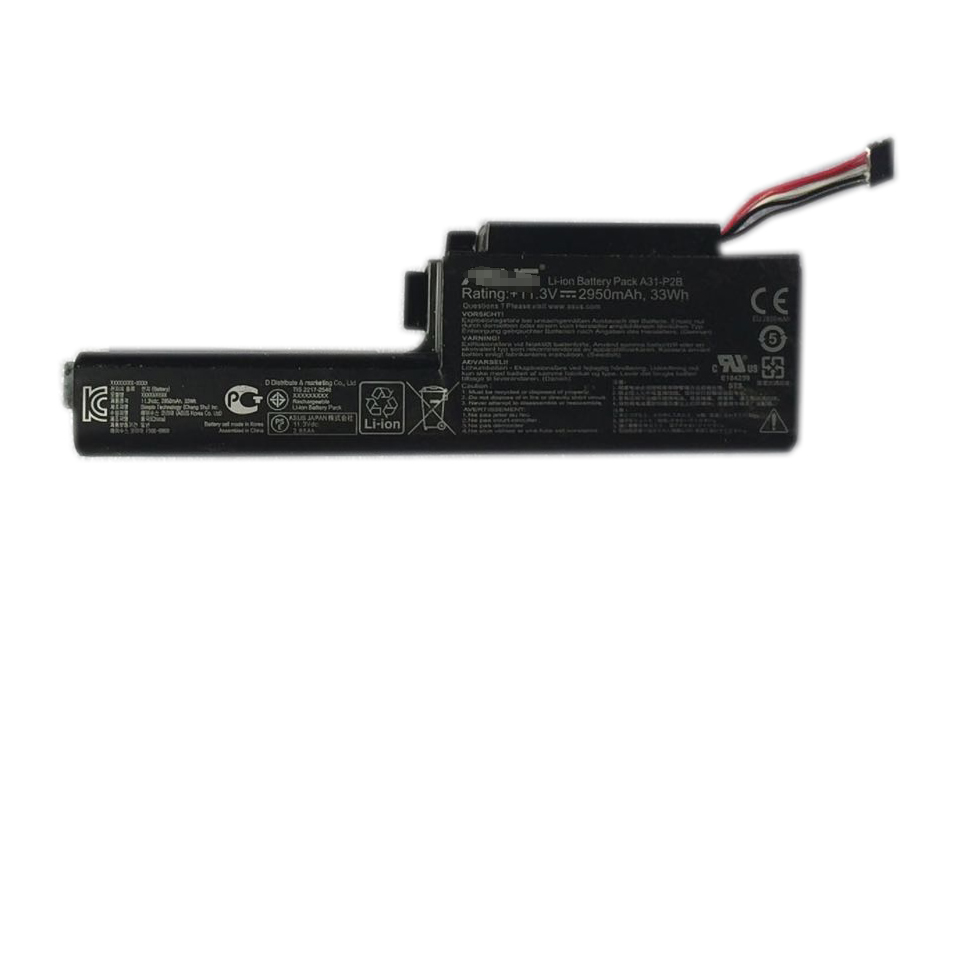 Batterie originale Asus A31-P2B 0B23-00290J4 11.3V 2950mAh, 33Wh pour ordinateur portable Asus A31-P2B, 0B23-00290J4 séries