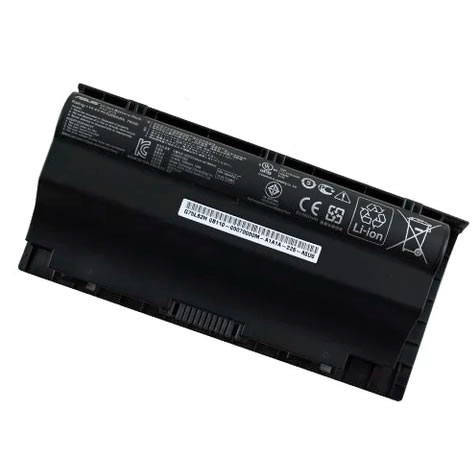 Batterie originale Asus A42-G75 90-N2V1B1000Y 0B110-00070000 14.4V 5200mAh, 74Wh pour ordinateur portable Asus G75VX-CV132H, G75VX-T4211H séries