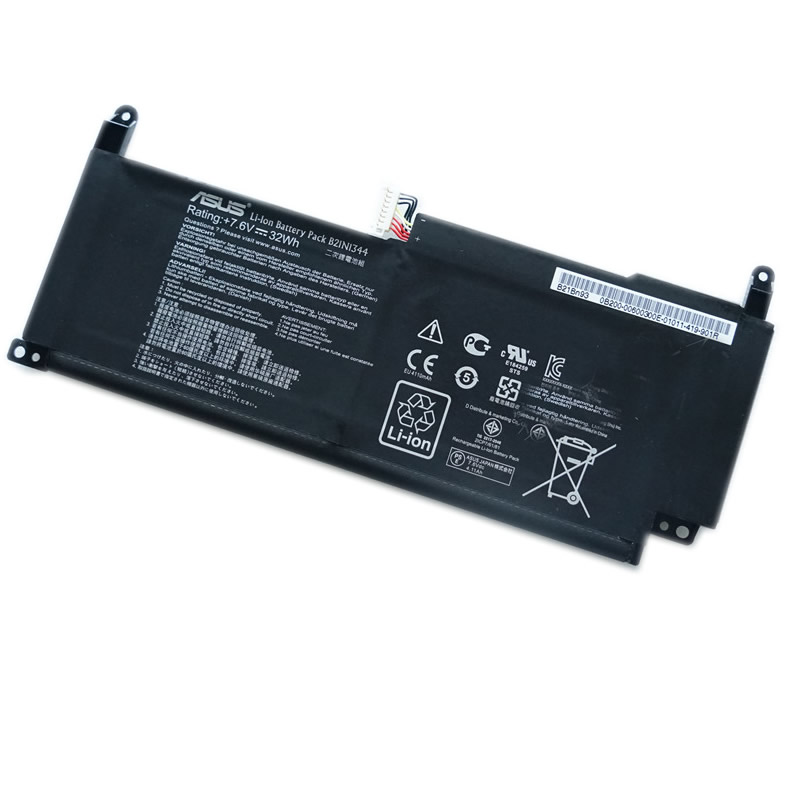 Batterie originale Asus B21N1344 7.6V 4200mAh, 32Wh pour ordinateur portable Asus B21N1344 séries