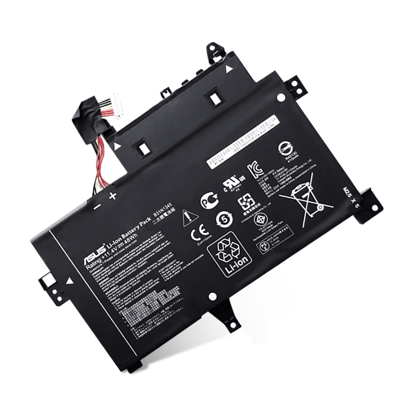 Batterie originale Asus B31N1345 0B200-00990100 B31Bn9H 11.4V 4200mAh, 48Wh pour ordinateur portable Asus TP500LA-DH51T, TP500LA-DN170H séries