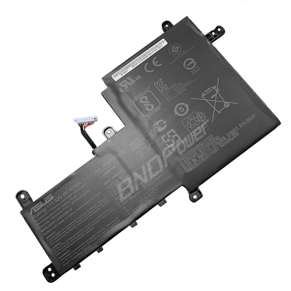 Batterie originale Asus B31N1729 0B200-02920000 11.52V 3645mAh, 42Wh pour ordinateur portable Asus X530FN, VivoBook S15 X530UN séries