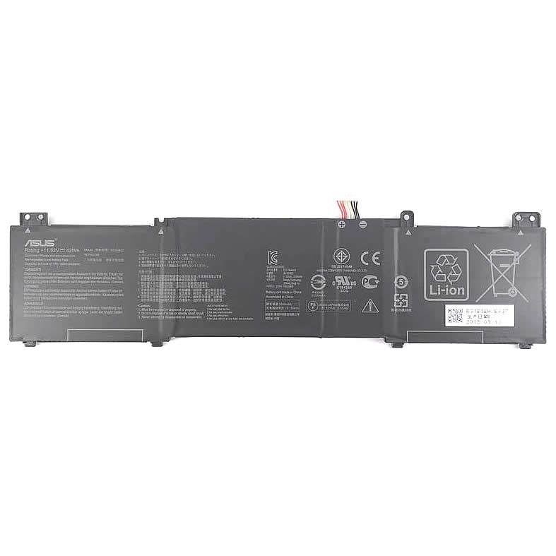 Batterie originale Asus B31N1822 0B200-03220000 11.52V 3653mAh, 42Wh pour ordinateur portable Asus Zenbook Flip 14 UM462DA-AI091T, UX462D séries