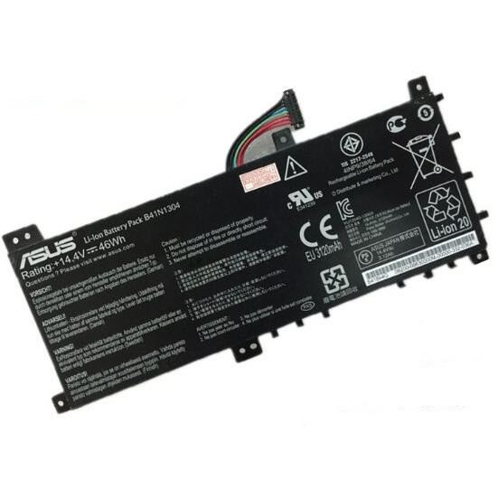 Batterie originale Asus B41N1304 B41BK4G 0B200-00530000 14.4V 3194mAh, 46Wh pour ordinateur portable Asus K451LA-WX089D, V451LN4200 séries