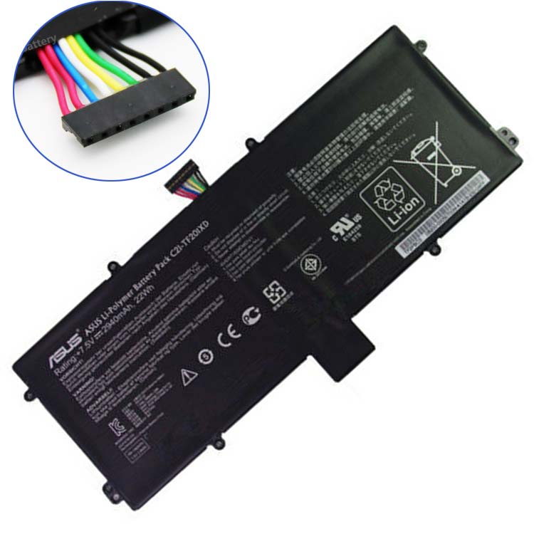Asus C21-TF201XD C21-TF20IXD batterie originale 7.5V 2940mAh, 22Wh pour ordinateur portable Asus Eee Pad TF201XD, Eee Pad TF201 séries