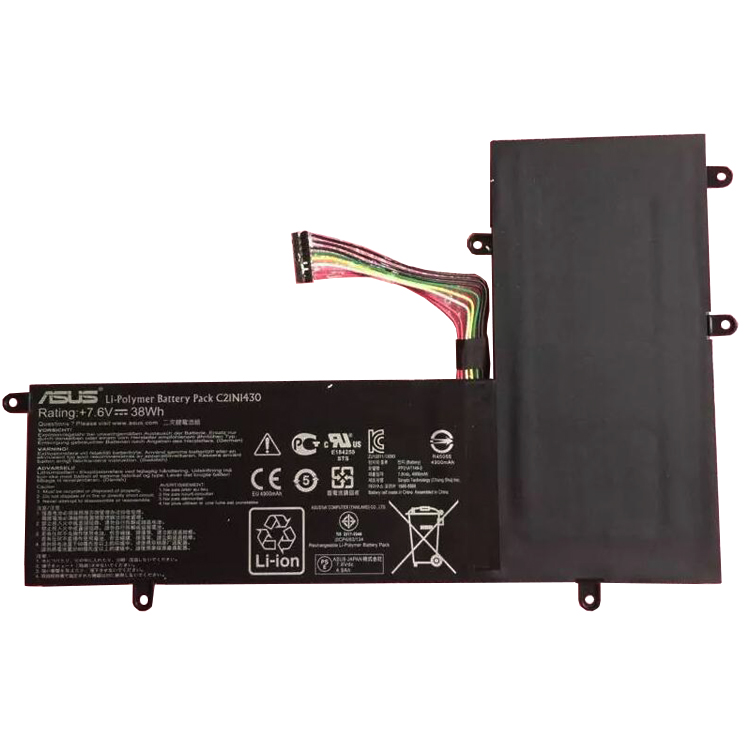 Asus C21N1430 0B200-01470000 C2IN1430 batterie originale 7.6V 4840mAh, 38Wh pour ordinateur portable Asus Chromebook C201PA_C-2A, C201PA-2A séries