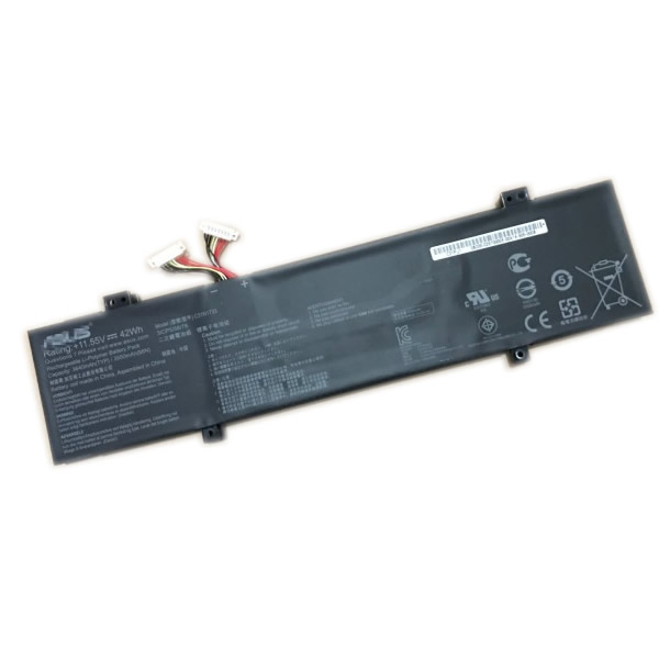 Asus 0B200-02970000 C31N1733 batterie originale 11.55V 3640mAh, 42Wh pour ordinateur portable Asus VivoBook Flip 14 TP412UA-EC034T, TP412UA-EC075T séries