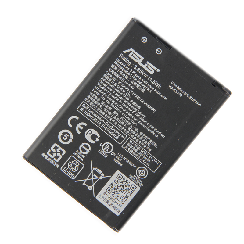 Asus ZB551KL 1A B11P1510 batterie originale 3.85V 3010mAh, 11.5Wh pour ordinateur portable Asus B11P1510, ZB551KL 1A séries