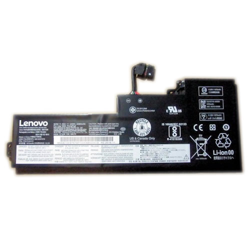 Lenovo 01AV419 01AV421 SB10K97578 batterie originale 11.46 ou 11.55V 2100mAh, 24Wh pour ordinateur portable Lenovo ThinkPad A485, ThinkPad T480 séries