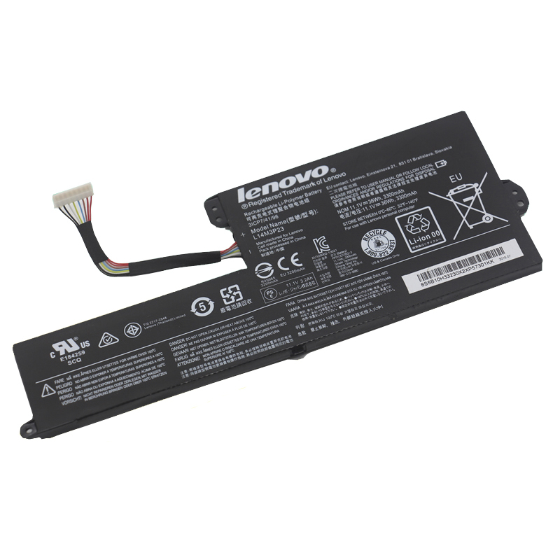 Batterie originale Lenovo L14M3P23 5B10H33230 5B10K10155 11.1V 3300mAh,36Wh pour ordinateur portable Lenovo N21 Chromebook séries