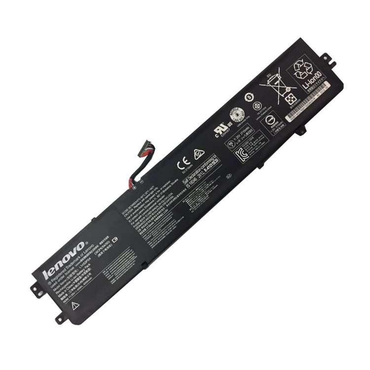 Batterie originale Lenovo L14M3P24 L14S3P24 5B10H41181 11.1V 4050mAh,45Wh pour ordinateur portable Lenovo IdeaPad 700-15ISK(80RU00DKGE), IdeaPad 700-17ISK(80RV0071GE) séries