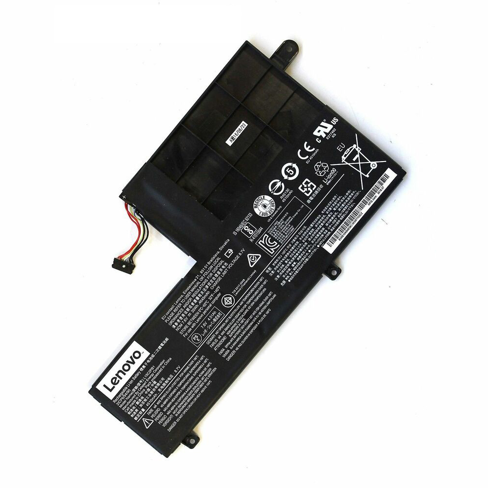 Batterie originale Lenovo L15L2PB1 5B10K84493 L15M2PB1 7.6V 4610mAh, 35Wh pour ordinateur portable Lenovo Yoga 510-14IKB-80VB004DGE, Yoga 510-15ISK(80S8000FGE) séries