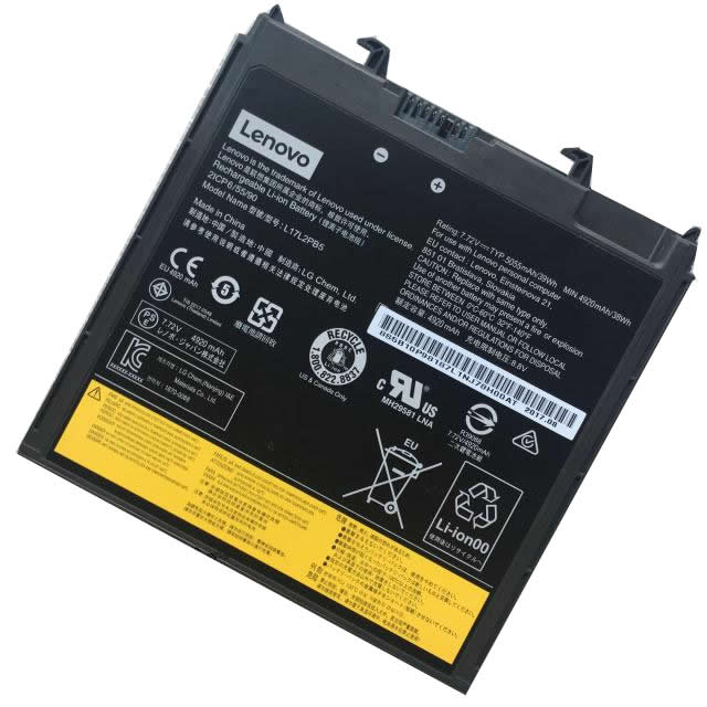 Batterie originale Lenovo L17L2PB5 L17M2PB5 7.77V 5050mAh,39Wh pour ordinateur portable Lenovo V330-14ARR, v130-14igm 81hm séries